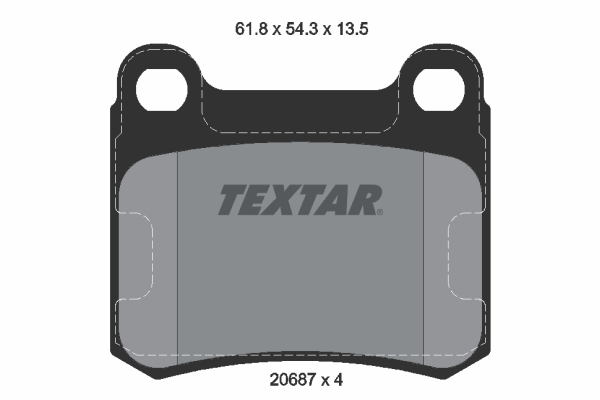 Textar Remblokset 2068703