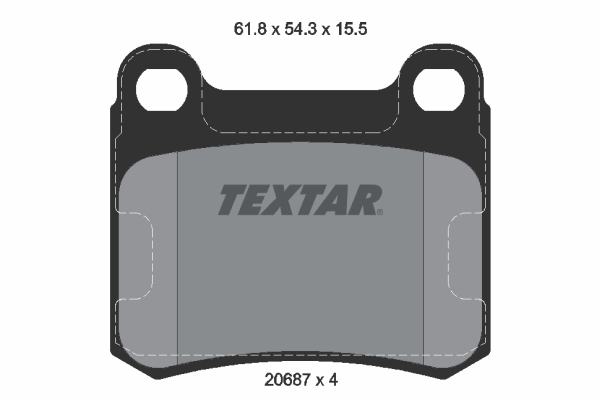 Textar Remblokset 2068701