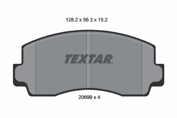 Textar Remblokset 2069901