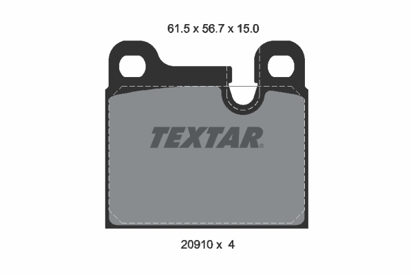 Textar Remblokset 2091001