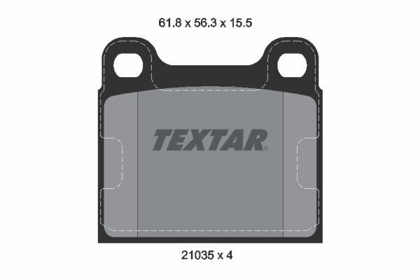 Textar Remblokset 2103501