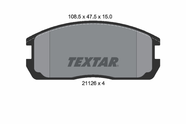 Textar Remblokset 2112601