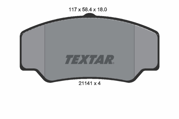 Textar Remblokset 2114103