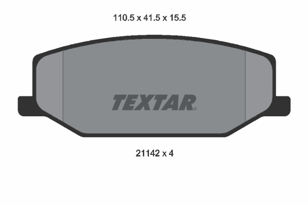 Textar Remblokset 2114202