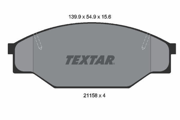 Textar Remblokset 2115801