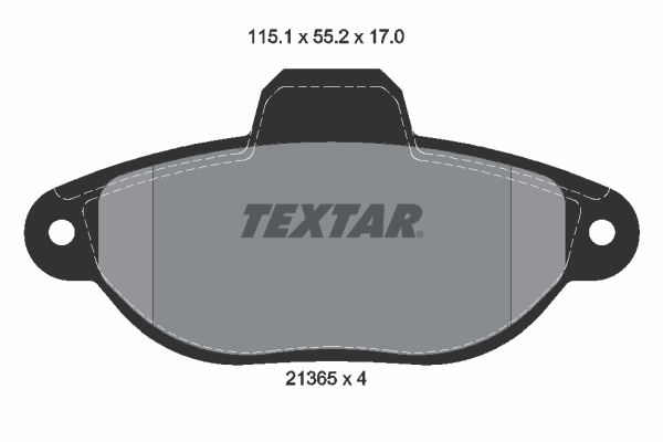 Textar Remblokset 2136502