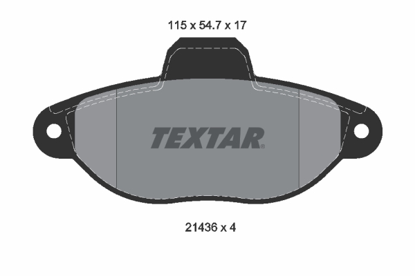 Textar Remblokset 2143602