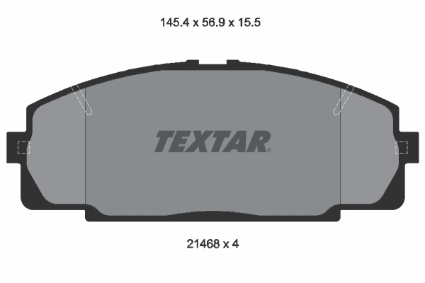 Textar Remblokset 2146801