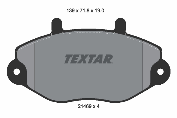 Textar Remblokset 2146901