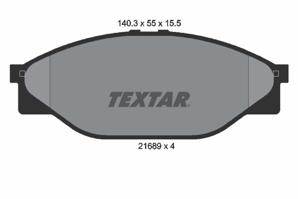 Textar Remblokset 2168901