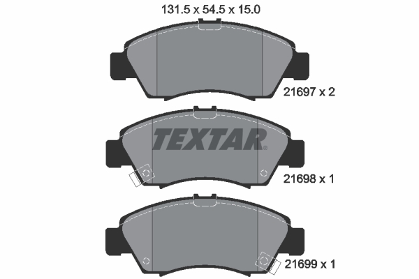 Textar Remblokset 2169701