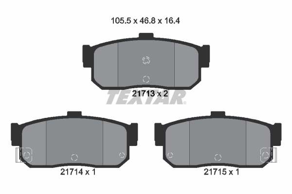 Textar Remblokset 2171301