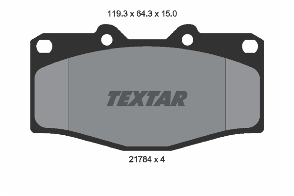 Textar Remblokset 2178403