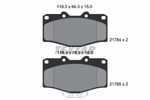 Textar Remblokset 2178401