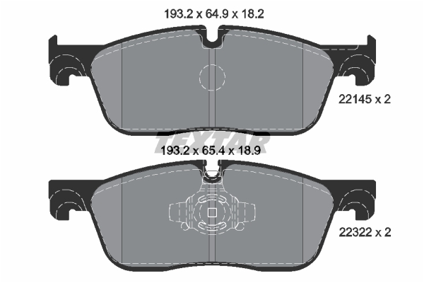 Textar Remblokset 2214501