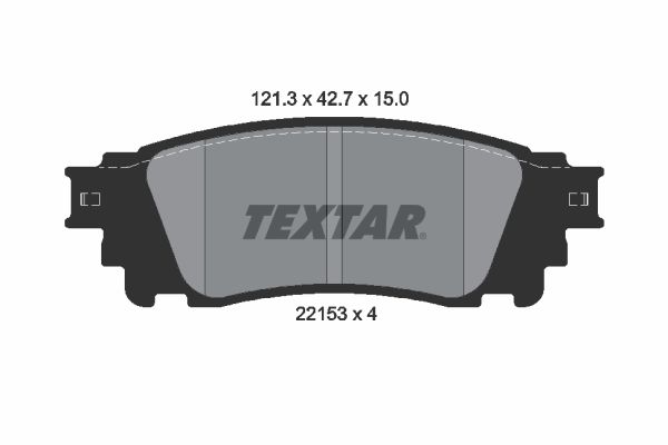 Textar Remblokset 2215301