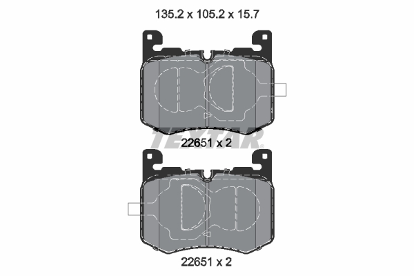 Textar Remblokset 2265101