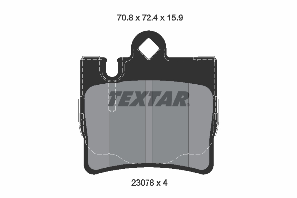 Textar Remblokset 2307801