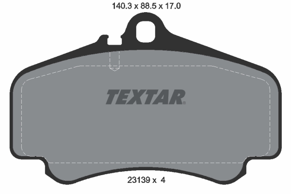 Textar Remblokset 2313901