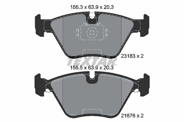 Textar Remblokset 2318302