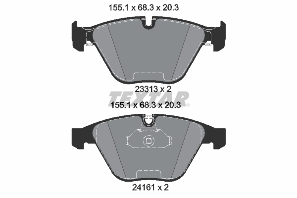 Textar Remblokset 2331303