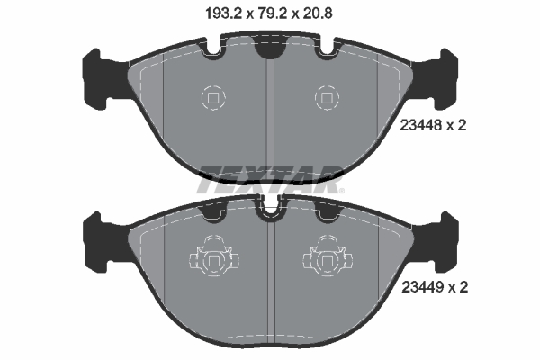 Textar Remblokset 2344801