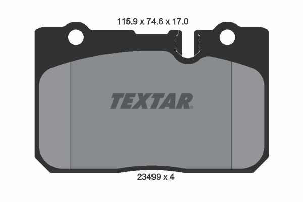 Textar Remblokset 2349901