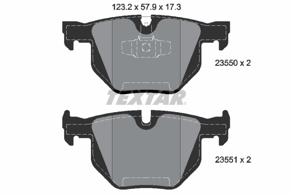 Textar Remblokset 2355001