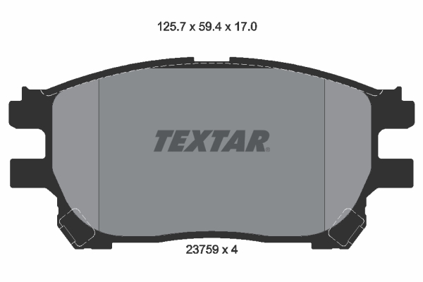 Textar Remblokset 2375901