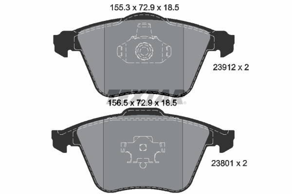 Textar Remblokset 2391201