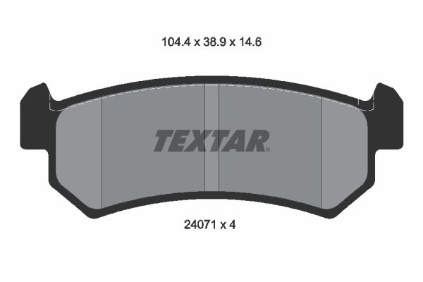 Textar Remblokset 2407101