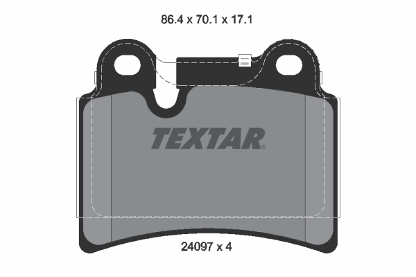 Textar Remblokset 2409701