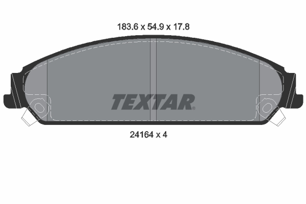 Textar Remblokset 2416401