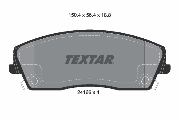 Textar Remblokset 2416601