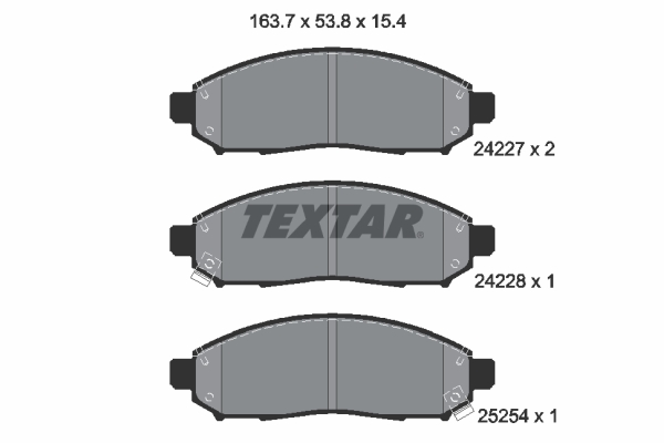 Textar Remblokset 2422704