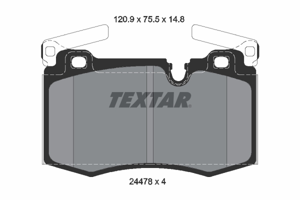 Textar Remblokset 2447801