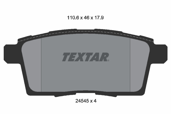 Textar Remblokset 2454501