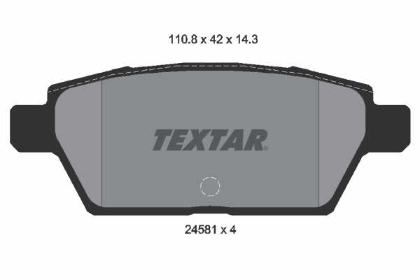 Textar Remblokset 2458102