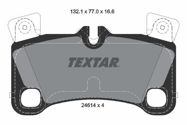 Textar Remblokset 2461401