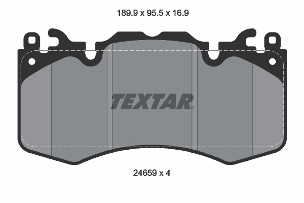 Textar Remblokset 2465901