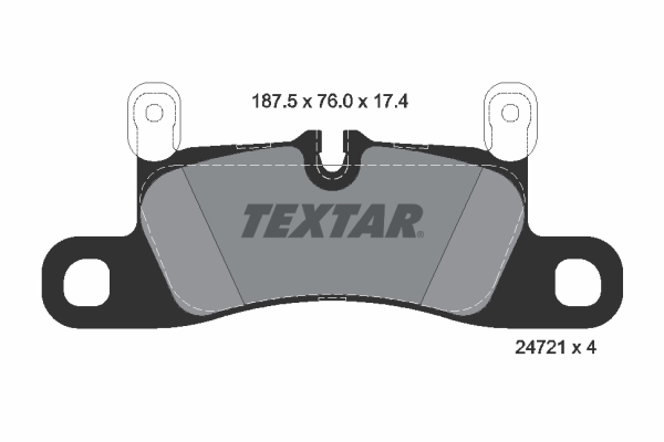 Textar Remblokset 2472102