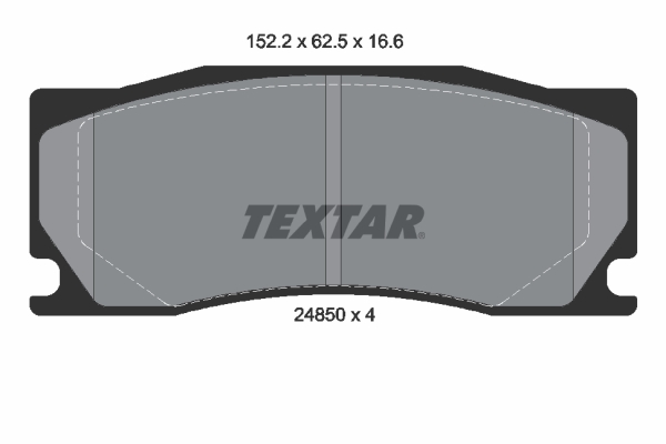 Textar Remblokset 2485001