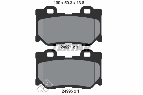 Textar Remblokset 2492101