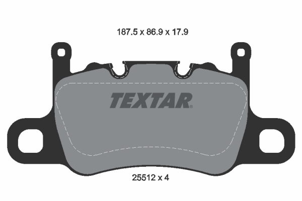 Textar Remblokset 2551203