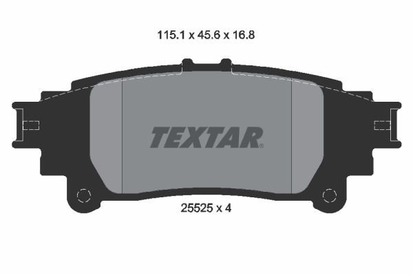 Textar Remblokset 2552501