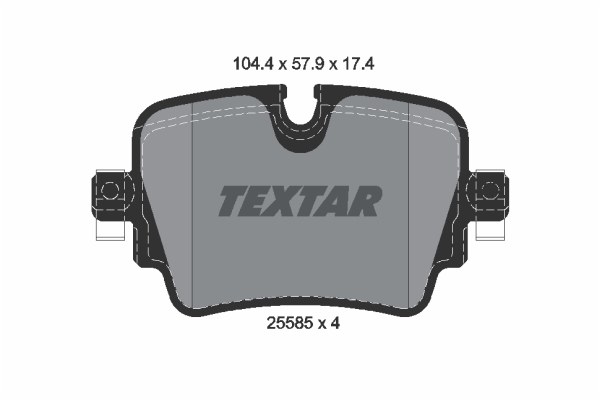 Textar Remblokset 2558501