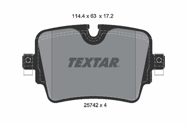 Textar Remblokset 2574201