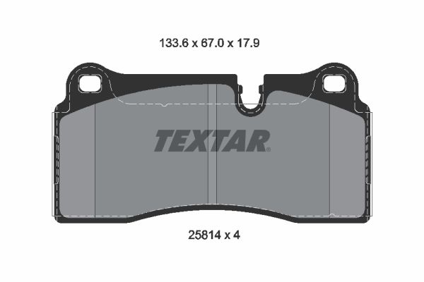 Textar Remblokset 2581401