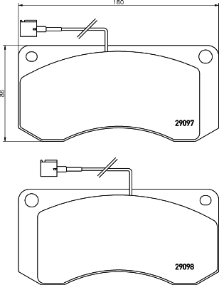 Textar Remblokset 2909702