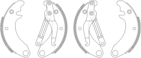 Textar Remschoen set 83000500